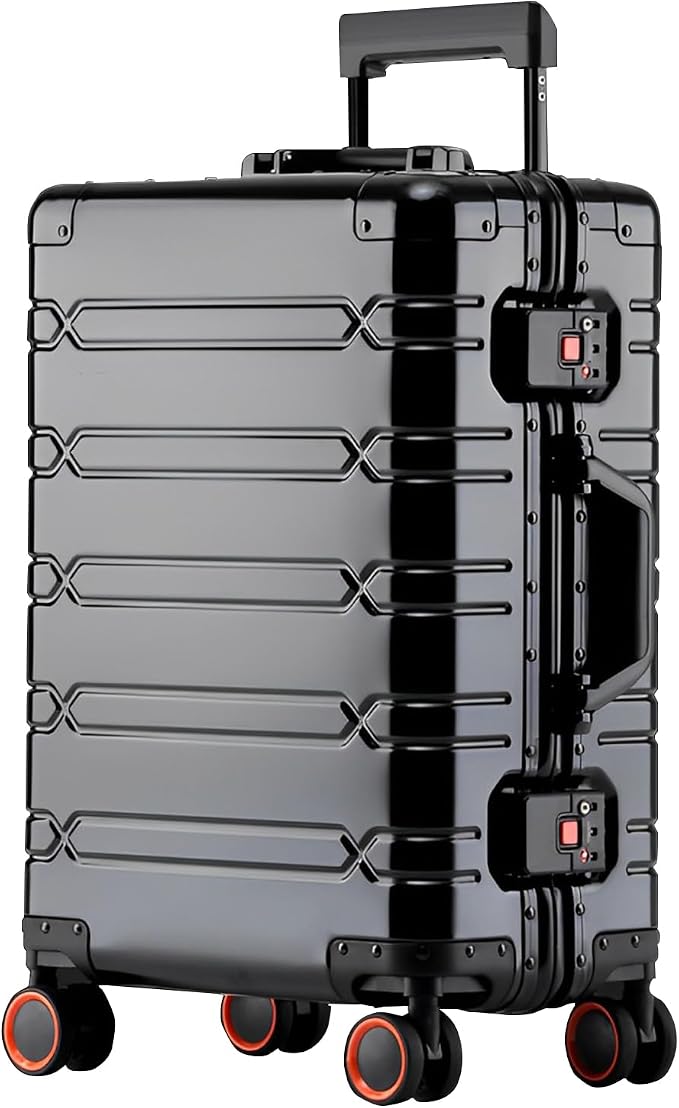 WEICHEN All Aluminum Magnesium Carry On Luggage 22x14x9 Airline Approved 20 by WEICHEN
