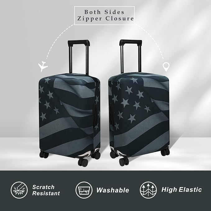 Explore Land Travel Luggage Cover Suitcase Protector Fits 18-22 Inch Case - Image 2