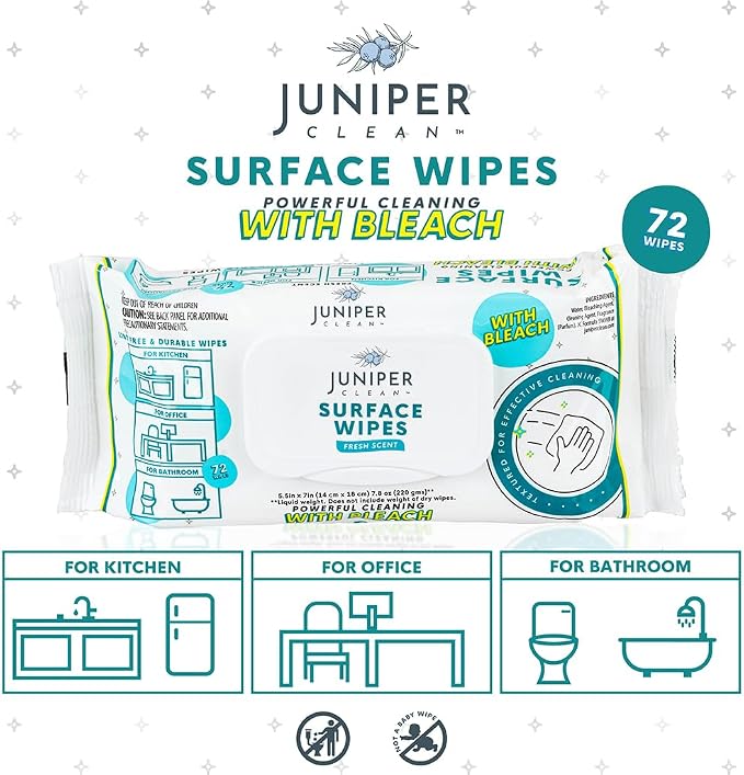 6 Pack Surface Cleaning Wipes - Image 3