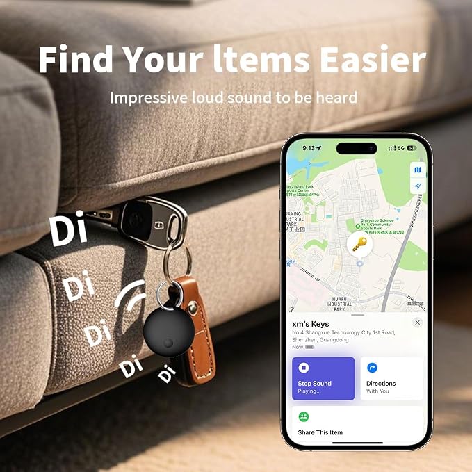 Air Tracker Tag, Smart Tracker Item Finders Compatible - Image 3