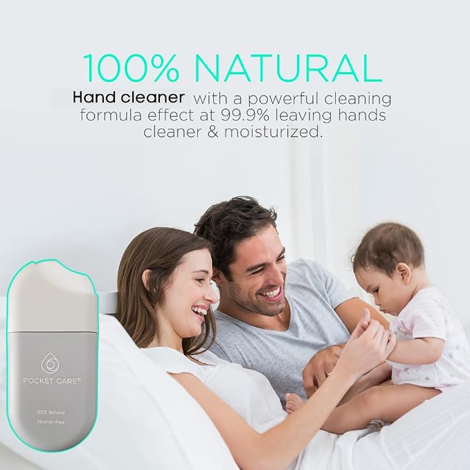 POCKET CARE | 3 Pack Mint-Scented Hand cleanser Spray 15 ml - Image 8