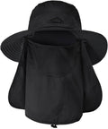 Sun Hats for Men Women Fishing Hat UPF 50+ Breathable Wide Brim Summer UV by Rosoz