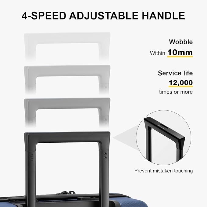 LEVEL8 Trunk Luggages, 28 Inch Luggage - Image 6