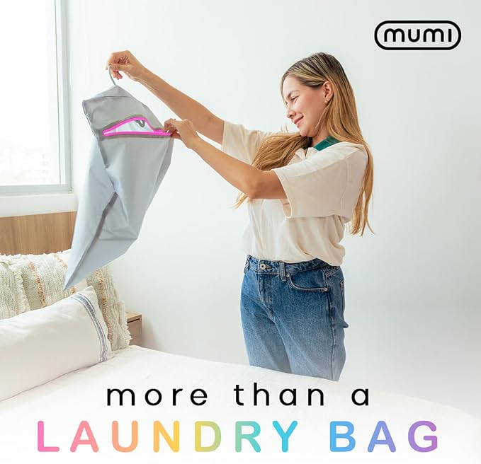 MUMI Travel Laundry Bag – Mesh Laundry Bags - Image 4
