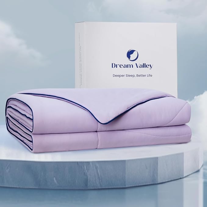 Dream Valley® Outlast® Deepsleep Cooling Comforter, Throw Size, NASA-Grade by DreamValley