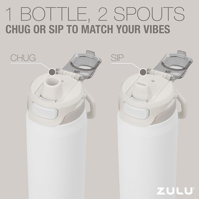 ZULU Powerfill Pro 40oz Stainless Steel Water Bottle - Image 7