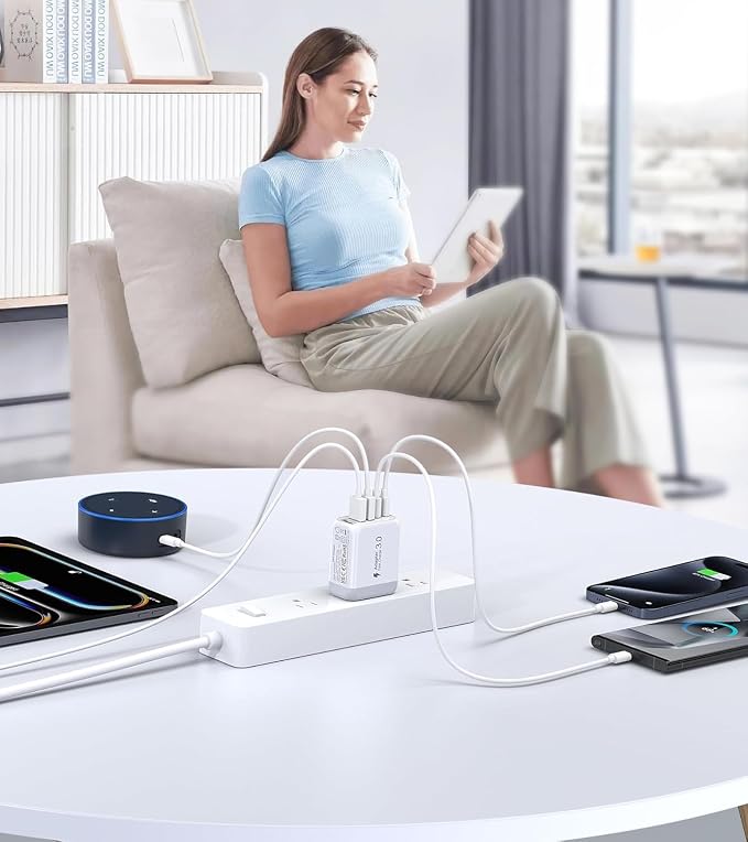 50W USB C Wall Charger Block, Galaxy S24/S23 - Image 8