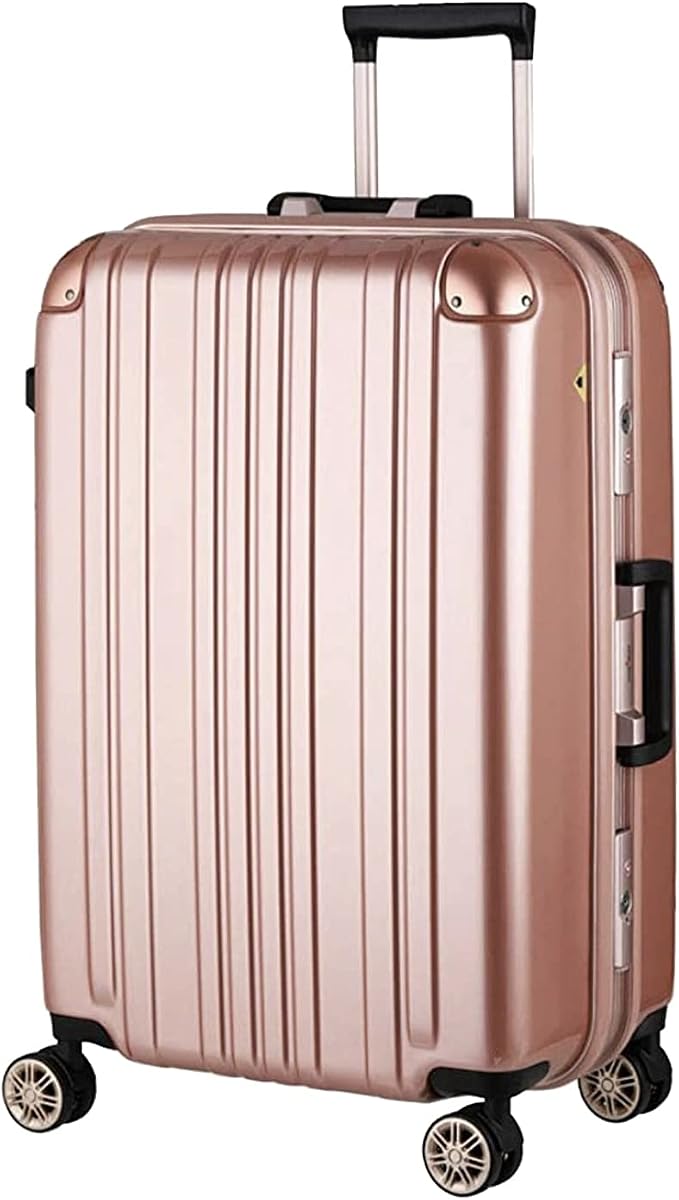 LEGEND WALKER Durable Aluminum Frame Hardside Luggage, Rose Gold, 5122-62-RGD by LEGENDWALKER