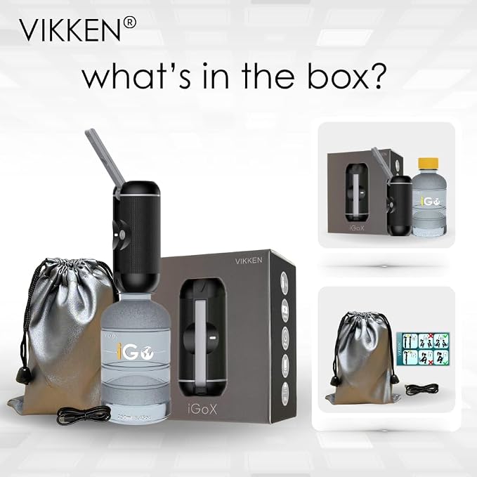 VIKKEN® 250ml iGo X Portable Travel Bidet USB-Type C Rechargeable Electric - Image 5