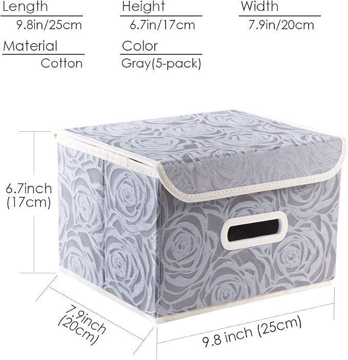 PRANDOM Stackable Storage Boxes - Image 5