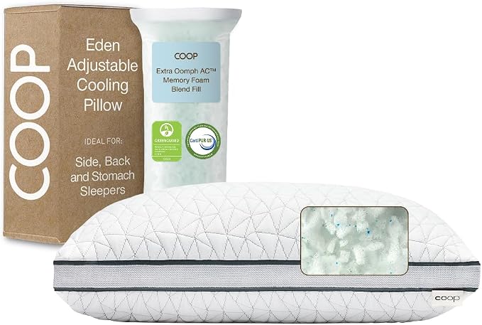 Coop Home Goods Eden Bed Pillow Queen Size by CoopSleepGoods