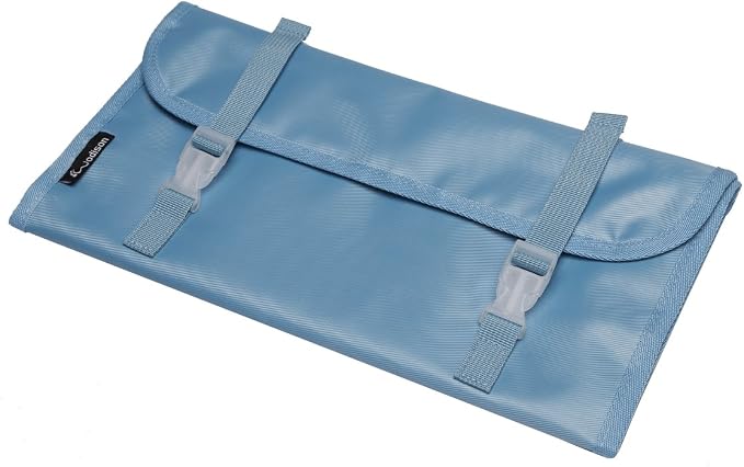Foldable Clear Hanging Travel Toiletry Bag Cosmetic Organiser Storage - Image 5