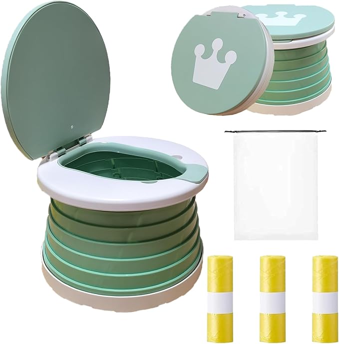 Travel Potty for Toddler, Portable and Foldable Toilet, Apply to Seat Emergency by SunnySmile