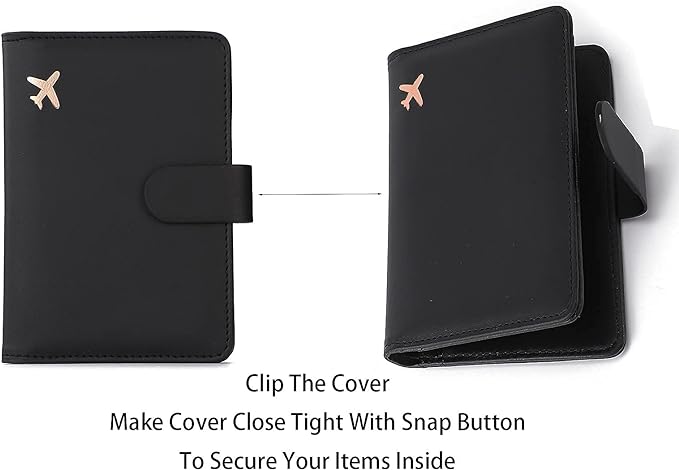 Melsbrinna Premium Leather Passport Holder Covers Case, Waterproof Rfid - Image 5