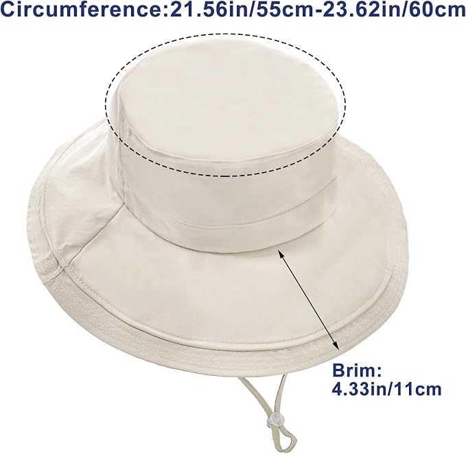 Sun Hats for Women Wide Brim Ponytail UV Protection Beach Hat Packable - Image 2