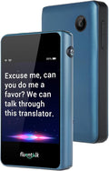 Timekettle, Fluentalk T1 Mini Translator Device No WiFi Needed, Built in 1-Year by Fluentalk