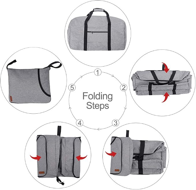 120L Duffle Bag for Travel, Large Foldable Waterproof Travel Duffel Bags - Image 7