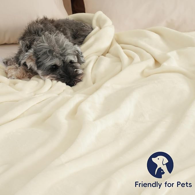 PHF Ultra Soft Fleece Blanket Queen Size, No Shed No Pilling Luxury Plush Cozy - Image 5