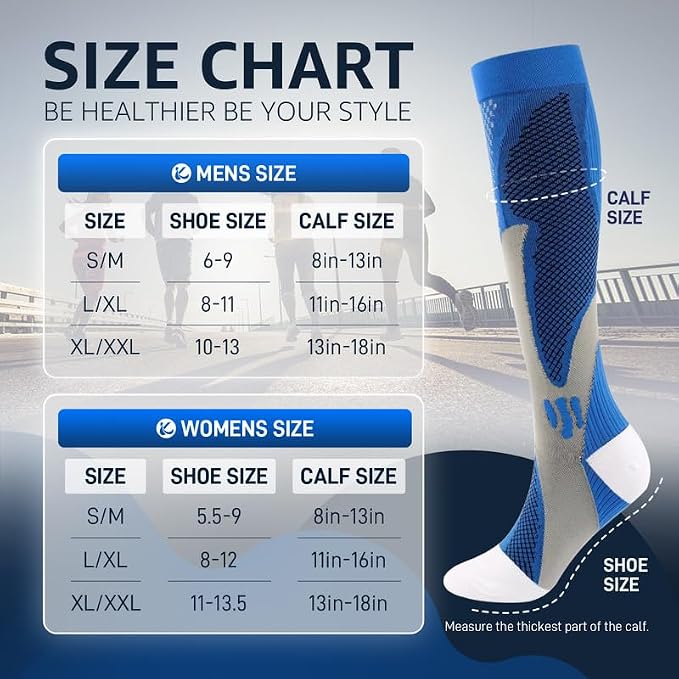 Kickticks 4 Pairs Compression Socks - Image 6