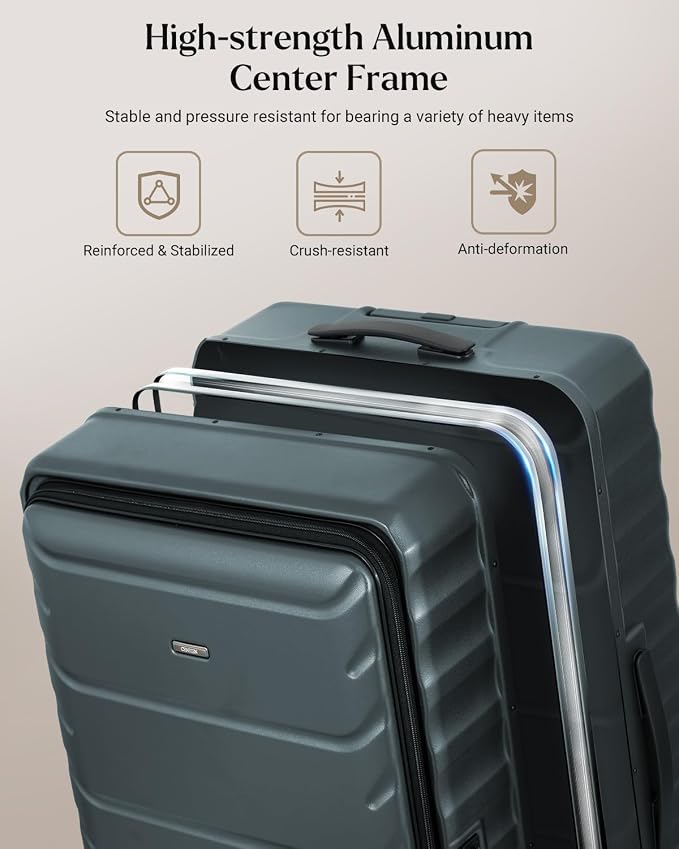 Luggage Sets 2 Pieces, 20/28 Inch PC Hardshell Suitcase - Image 4