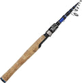 EOW XPEDITE PRO Portable Telescopic Casting and Spinning Fishing Rods, 24T by HOME