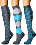 CHARMKING Compression Socks for Women & Men Circulation 15-20 mmHg is Best by CHARMKING