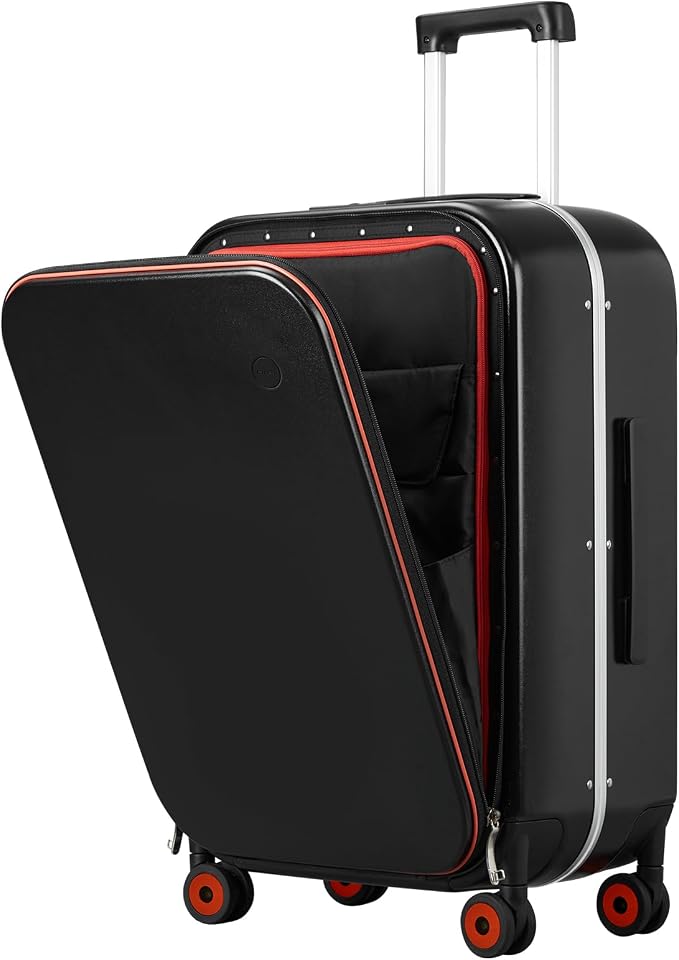 mixi Luggage Suitcase with Spinner Wheels by MIXI