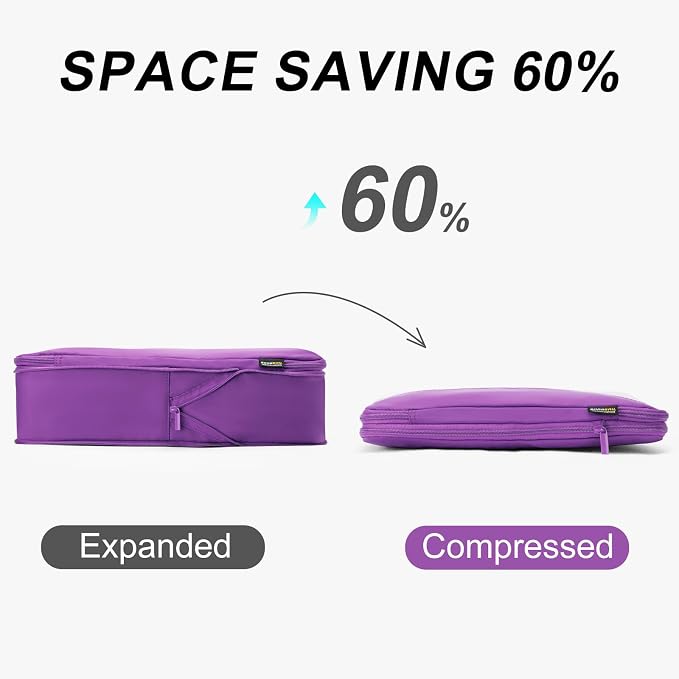5 Set Compression Packing Cubes - Image 3