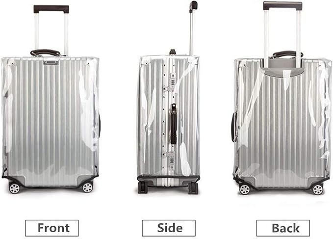 24 Inch Clear PVC Luggage Cover Protectors Suitcase Covers - Image 8