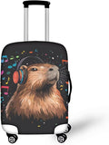Capybara Luggage Cover Fits 18-21 Inch Luggage Anti-Scratch Spandex Zipper by Dremagia