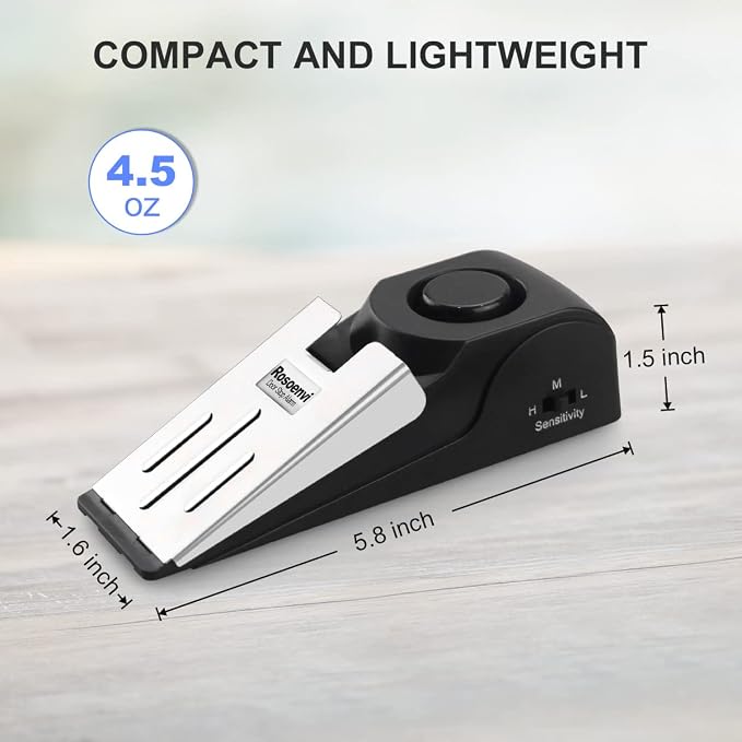 2 Pack Door Stop Alarm, Door Stopper - Image 6