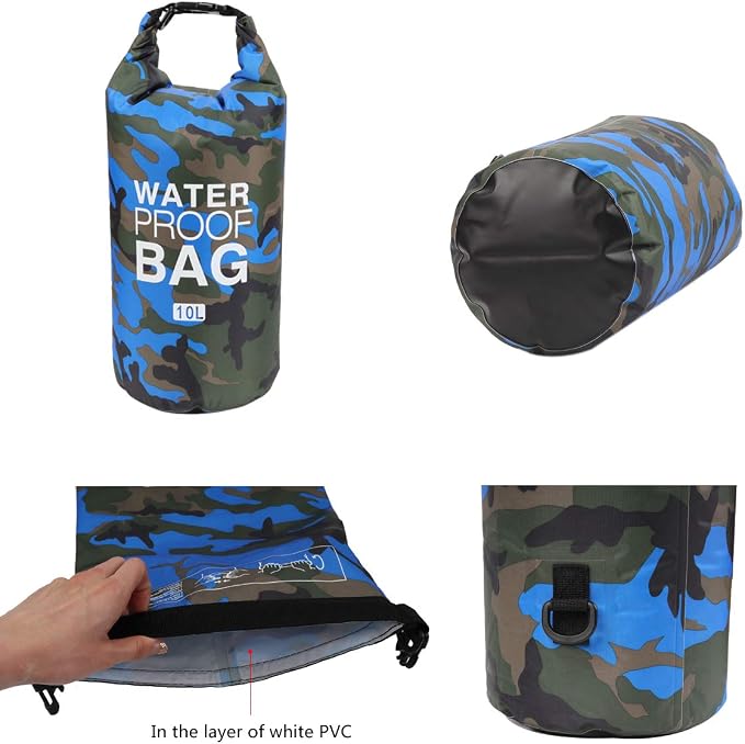 Waterproof Dry Bag 2L/5L/10L/15L/20L/30L, Roll Top Sack Keeps Gear Dry - Image 2