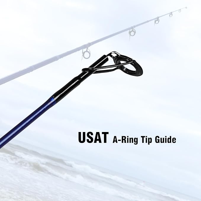 Fiblink Surf Spinning Fishing Rod Carbon Fiber Travel Fishing Rod - Image 6