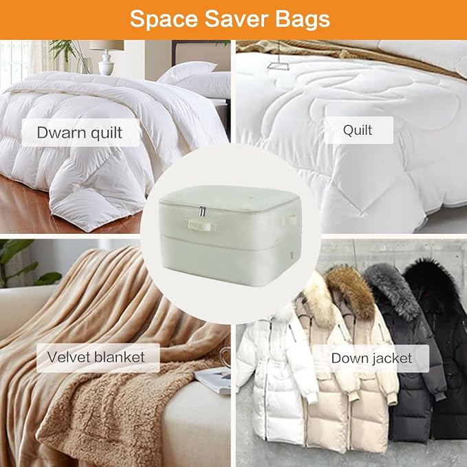 Ultra Space Saving Self Compression Storage Bags - Image 8