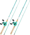 Sougayilang Fishing Rod and Reel Combo, 2-Piece 5-Foot 6-Inch Graphite & by Sougayilang