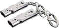 Whistle Emergency Whistles Keychain Rape Whistle Stainless Steel High Decibel by binboll