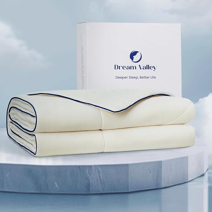 Dream Valley® Outlast® Deepsleep Cooling Comforter, King Size, NASA-Grade Space by DreamValley