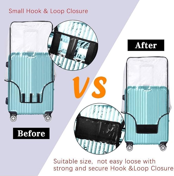 Suitcase Covers for Luggage – TSA Approved Clear PVC Luggage Protector Cover - Image 8