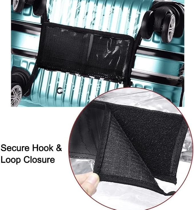 3 PCS Thicken Clear PVC Luggage Cover Protectors - Image 7