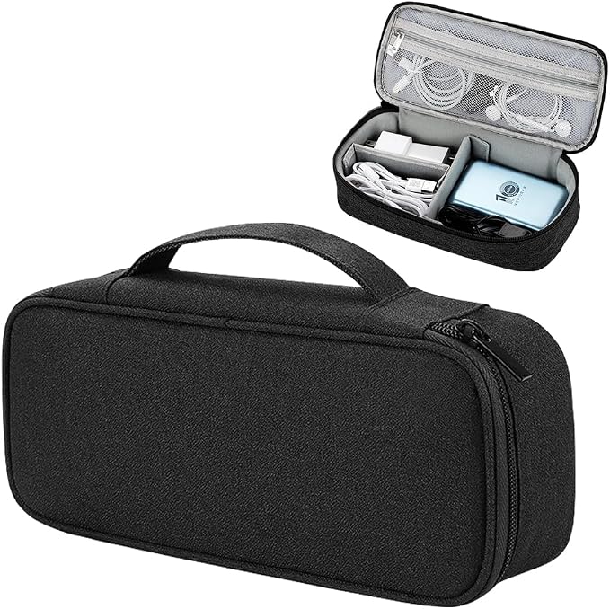 Teskyer Electronics Organizer Travel Case, Waterproof Portable Tech Accessories by TESKYER