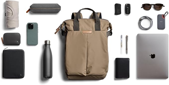Bellroy Tokyo Totepack, water-resistant woven convertible backpack and tote bag - Image 6