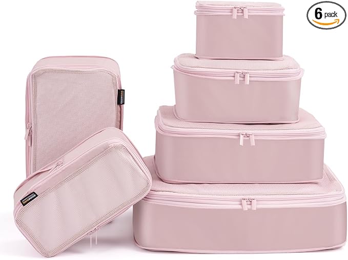 6 Set Compression Packing Cubes by SOARSAIL