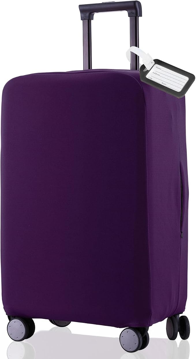 Travel Luggage Cover Protector Scratch-Resistant Fit 19-33 Inch Suitcase - Image 2