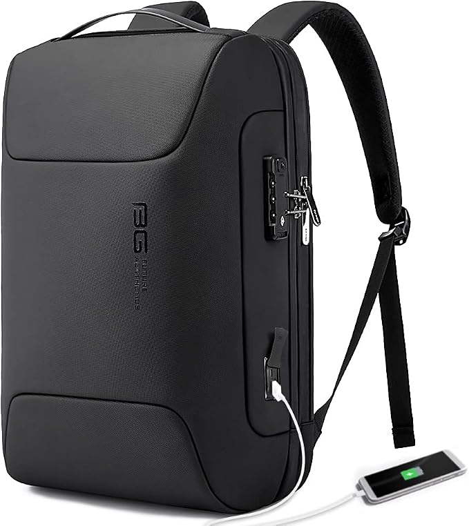 BANGE Anti Theft Business Backpack Fits 15.6 Inch Laptop, Smart Work Backpack - Image 8