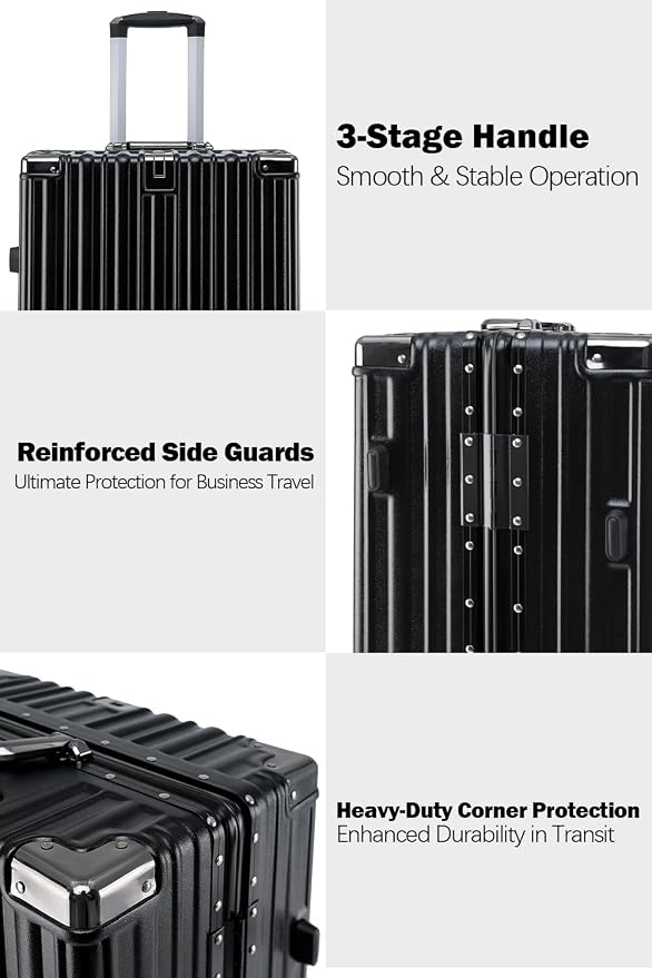 HotWay 26 Inch Aluminum Frame Luggage - Image 5