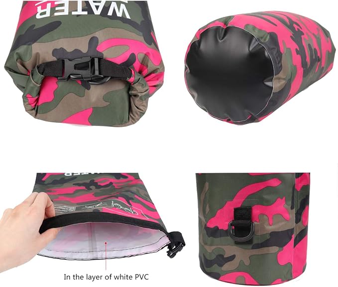 Waterproof Dry Bag 2L/5L/10L/15L/20L/30L, Roll Top Sack Keeps Gear Dry - Image 2