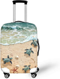 Sea Turtles Luggage Cover Anti-scratch Dustproof Suitvase Protector Fits 26-29 by Dremagia