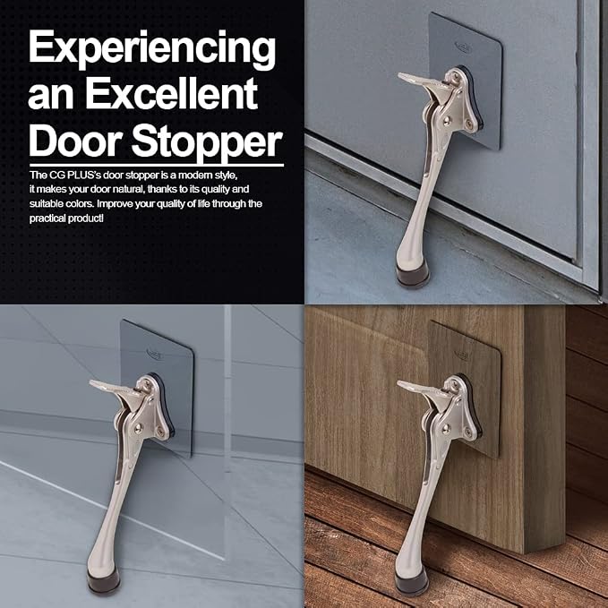 One-Touch Doorstop Adhesive Bracket - Image 6