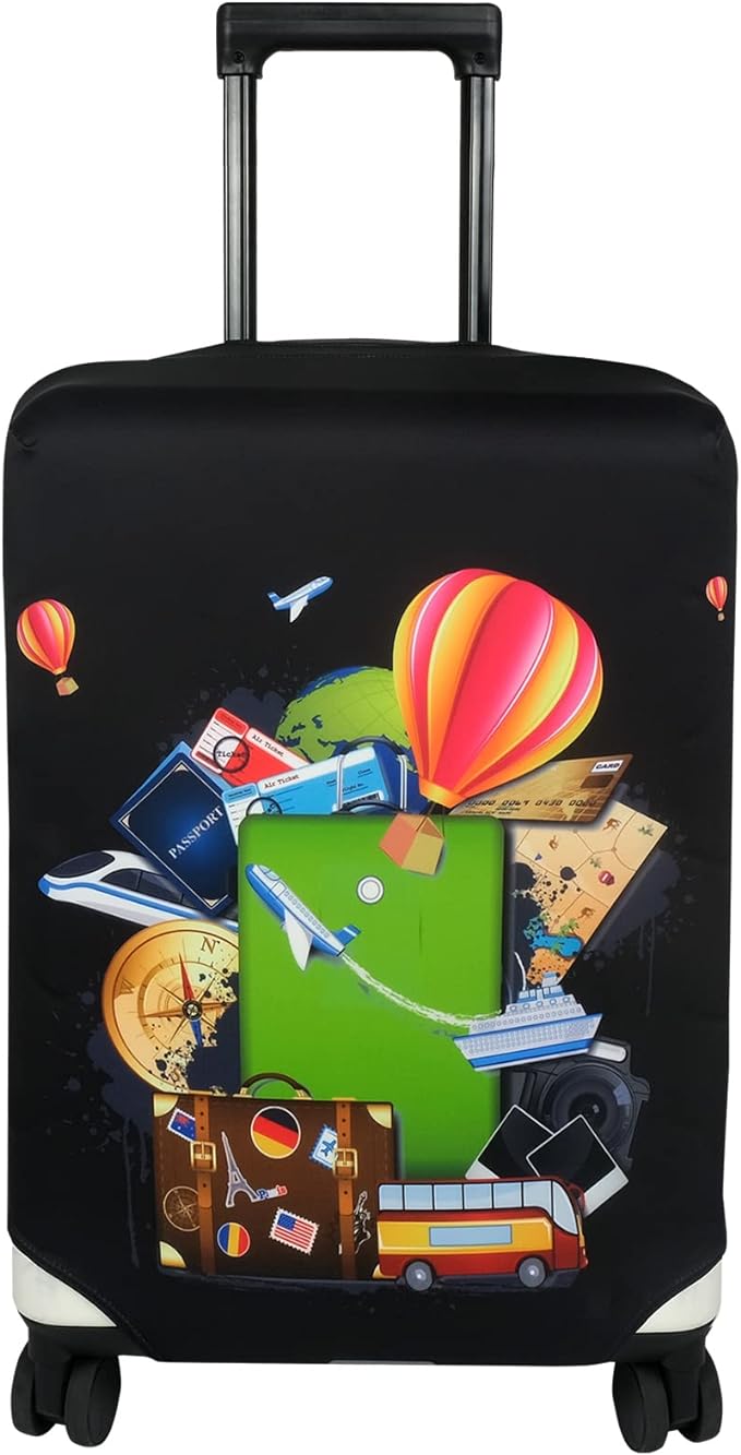 Explore Land Luggage Cover Suitcase Protector Fits 31-32 Inch Case by ExploreLand