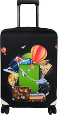 Explore Land Luggage Cover Suitcase Protector Fits 23-26 Inch Case by ExploreLand